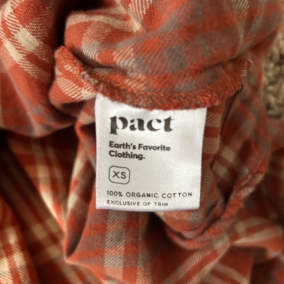 2 pact organic cotton flannel dresses - Picture 4 of 7